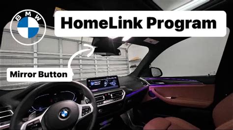 I have watched 5 You Tube videos, read the owners manual, tried it all. . Bmw homelink